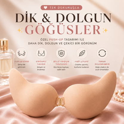 Seloria Push-Up Yapışkanlı Sütyen