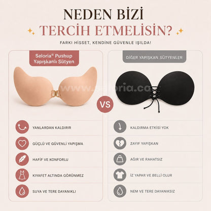 Seloria®  Push-Up Yapışkanlı Sütyen